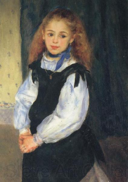 Pierre Renoir Portrait of Delphine Legrand